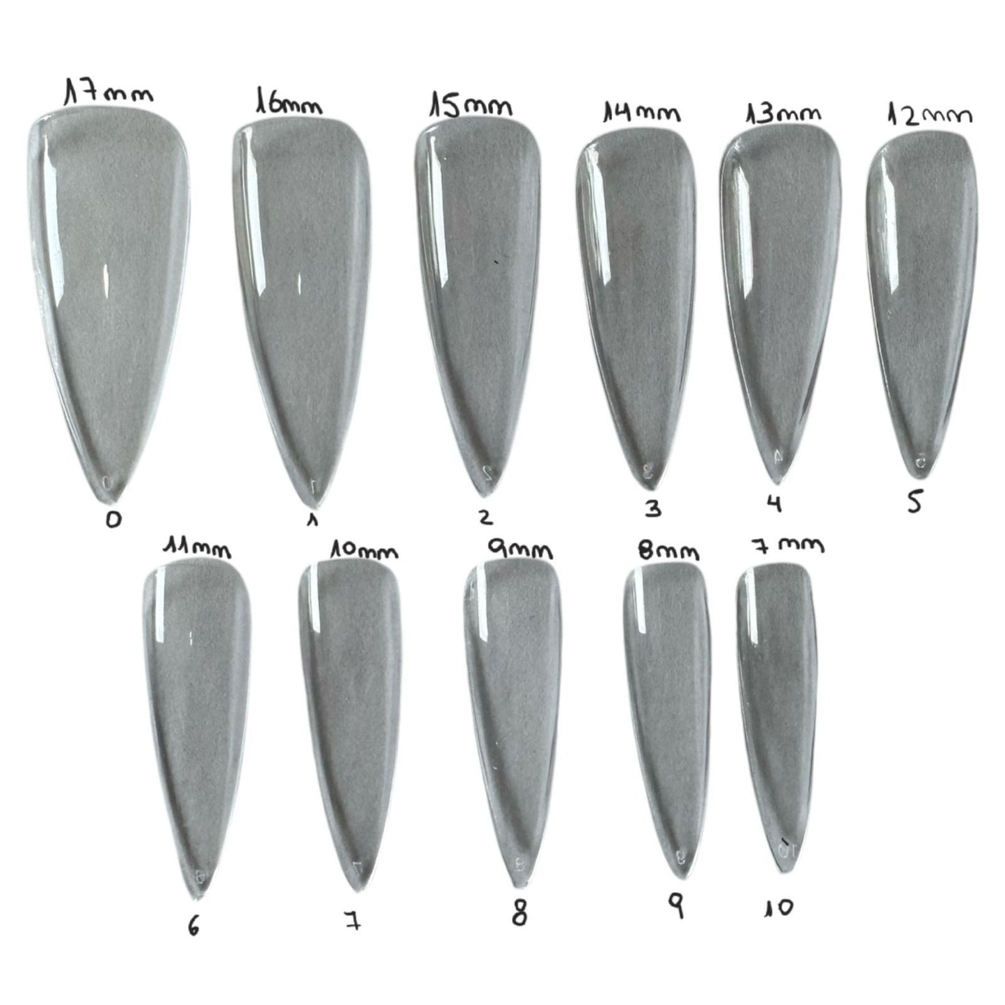 Kit de uñas Efecto Sirena - 22 uñas