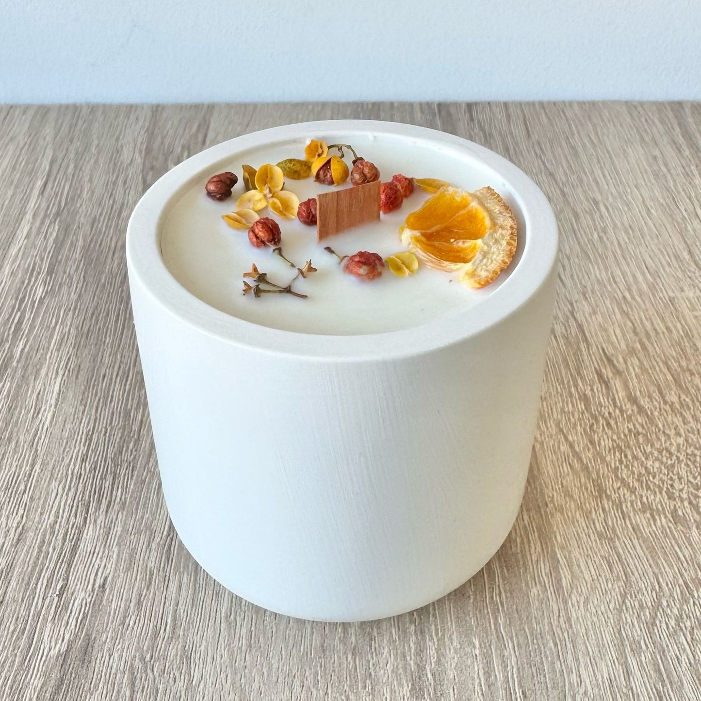 Vela de cera de soja Naranja
