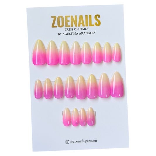 Press on nails Degrade