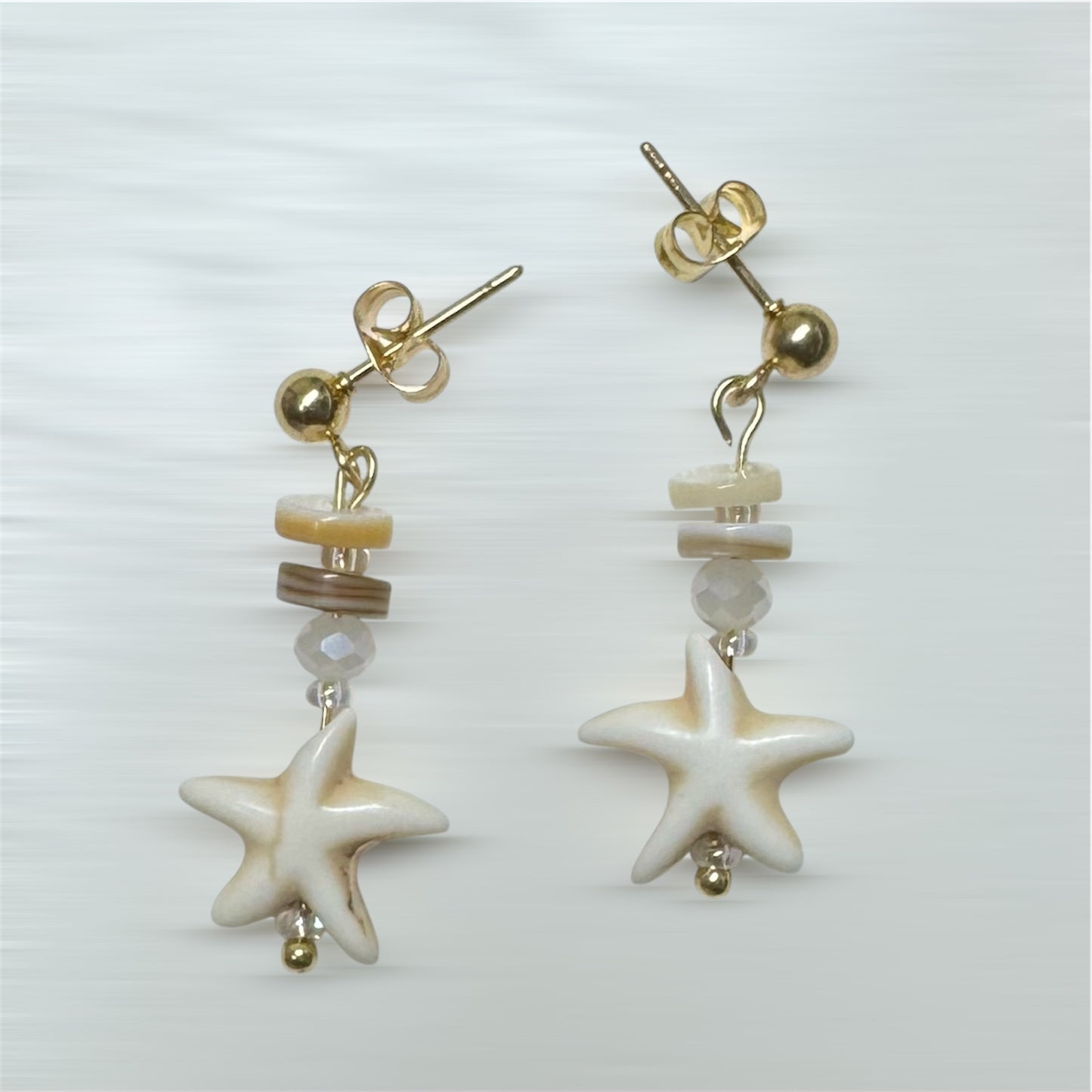 Pendientes estrella de mar