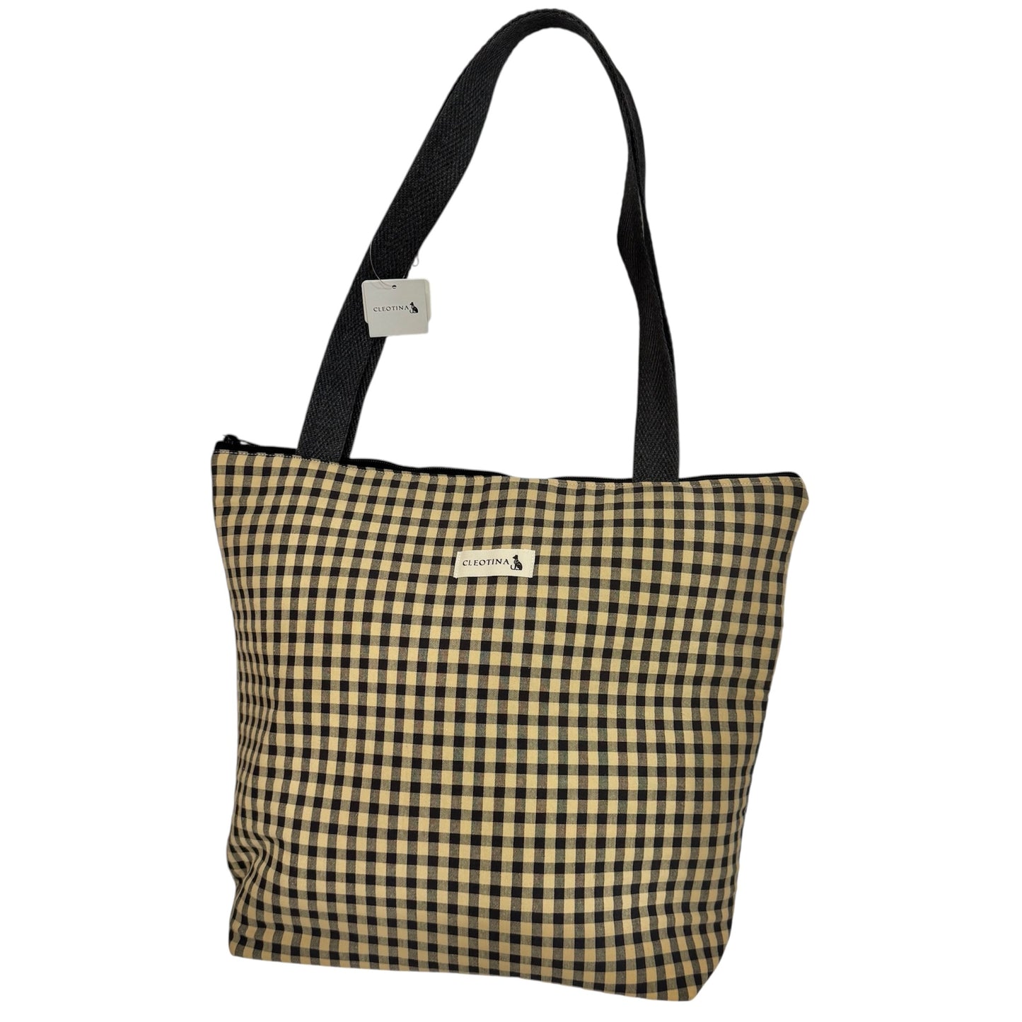 Totebag con cremallera
