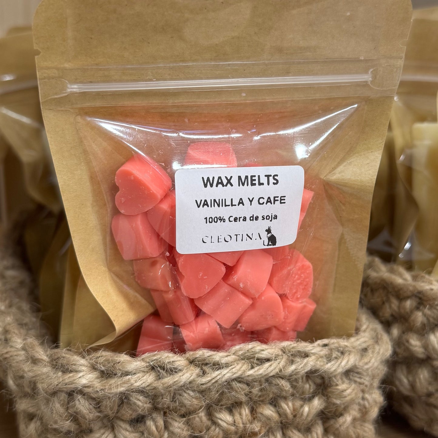 Wax melts de cera de soja Corazones