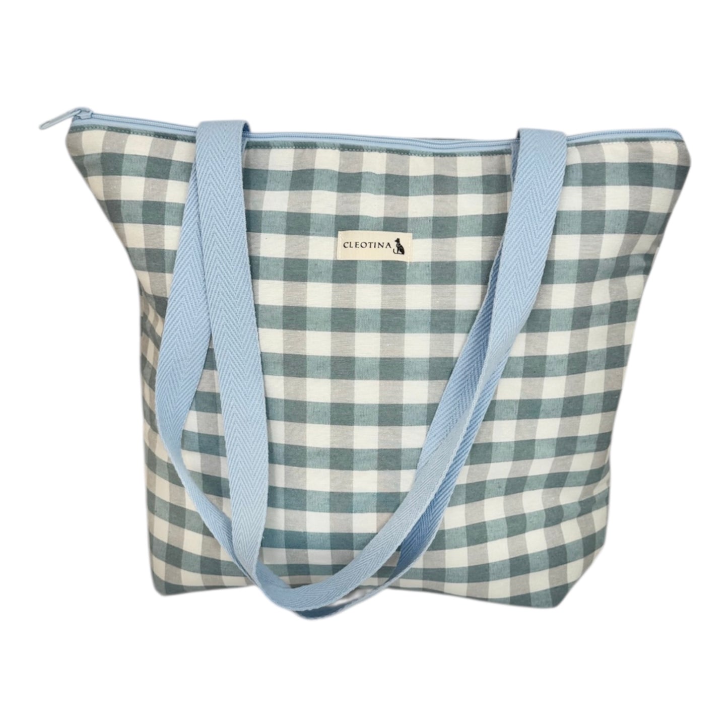 Totebag con cremallera