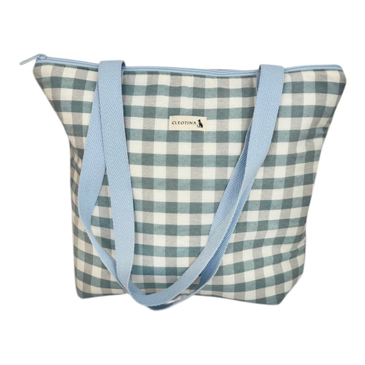 Totebag con cremallera