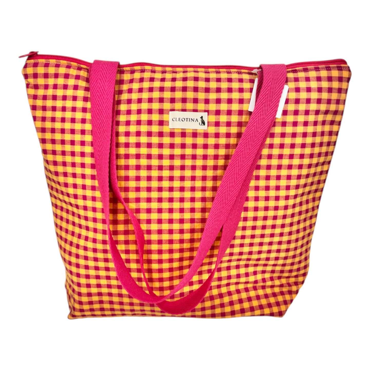 Totebag con cremallera