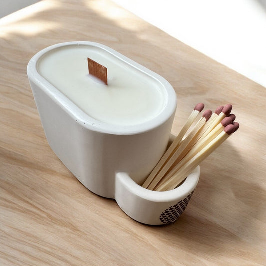 Vela de cera de soja Coco Milk & Tahití Vainilla