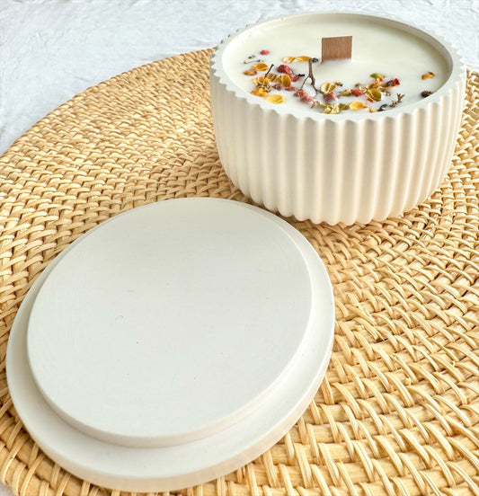 Vela con tapa Flor de cerezo