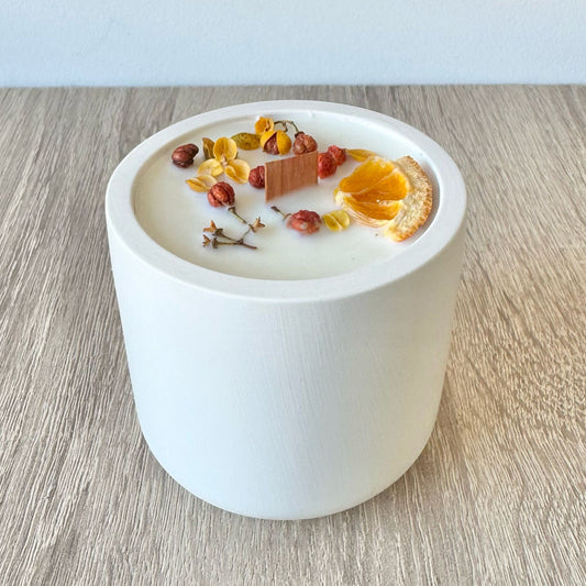 Vela de cera de soja Naranja
