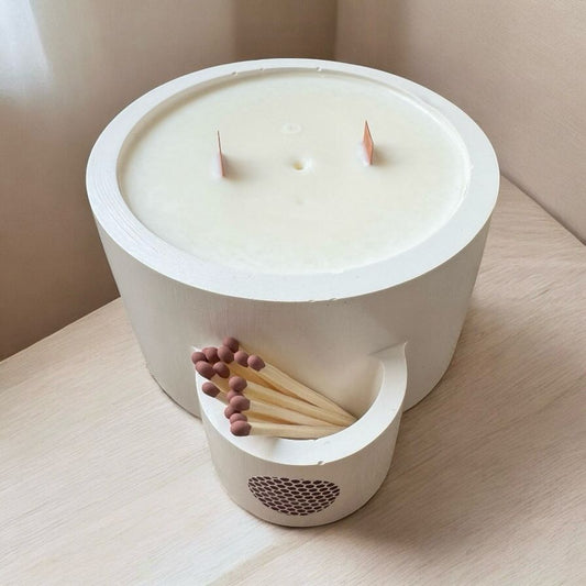 Vela de cera de soja Palo Santo