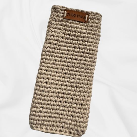 Portagafas Beige
